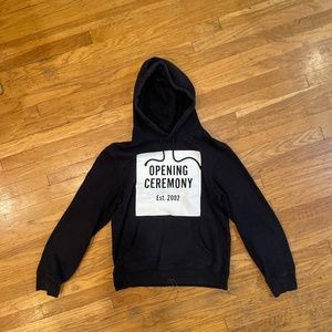 OPENING CEREMONY BOX LOGO HOODIE